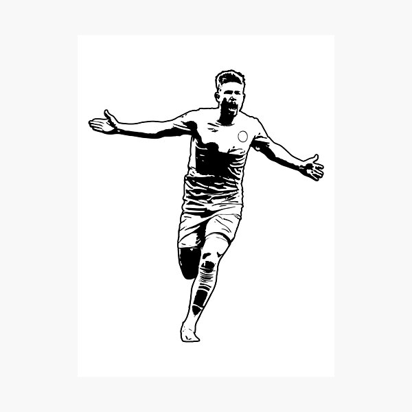 Aperçu de l'œuvre Kevin De Bruyne créée et vendue par CoconutSportsCo.