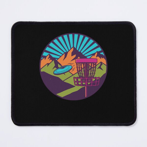 Item preview, Mountain Sunrise Disc Golf Basket Flying Disc designed and sold by LuminOrb.