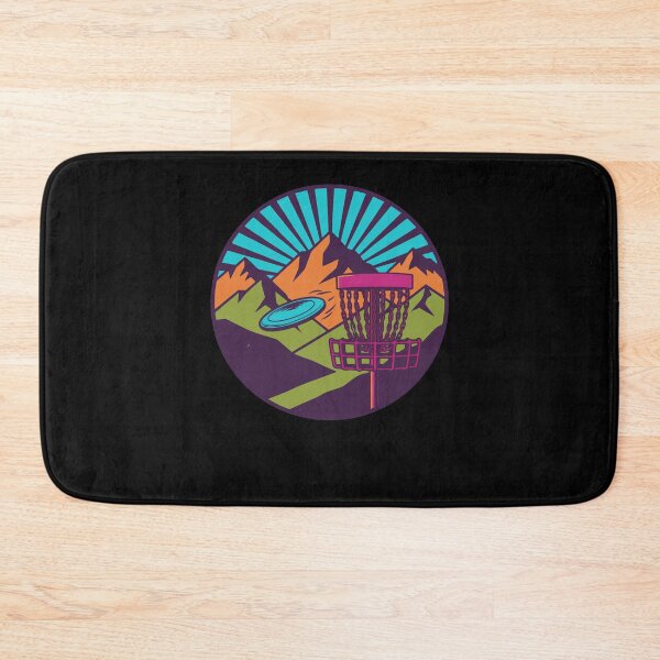 Item preview, Mountain Sunrise Disc Golf Basket Flying Disc designed and sold by LuminOrb.