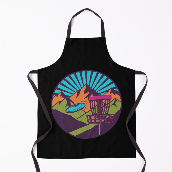 Item preview, Mountain Sunrise Disc Golf Basket Flying Disc designed and sold by LuminOrb.