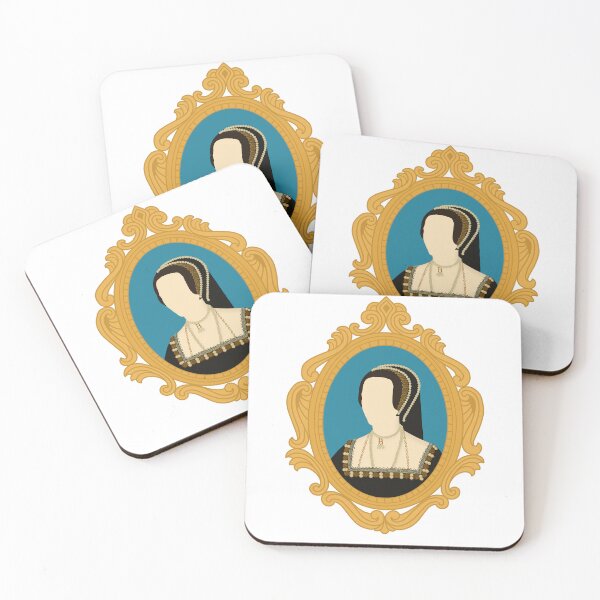Artikelvorschau, Goldener Rahmen von Königin Anne Boleyn Tudor entworfen und verkauft von FreeOrca.
