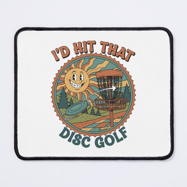 Item preview, Id Hit That Disc Golf Funny Disc Golfer Flying designed and sold by LuminOrb.