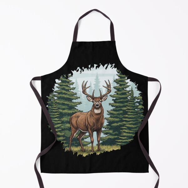Artikelvorschau, Majestätischer Hirsch im Wald – Wildtier-Naturillustration entworfen und verkauft von dianadouri.