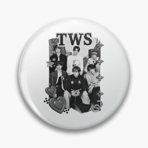 Item preview, TW S Korean boy group boyhood pop K-pop South Korean music Black and White Collage Digital Art Portrait designed and sold by AJUNICE STUDIO.