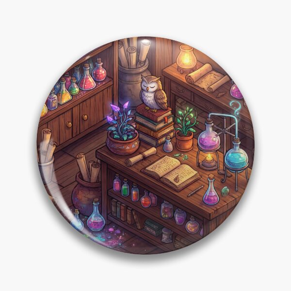 Item preview, The Alchemist's Cozy Workshop - Fantasy Puzzle designed and sold by PeyotePuzzles.