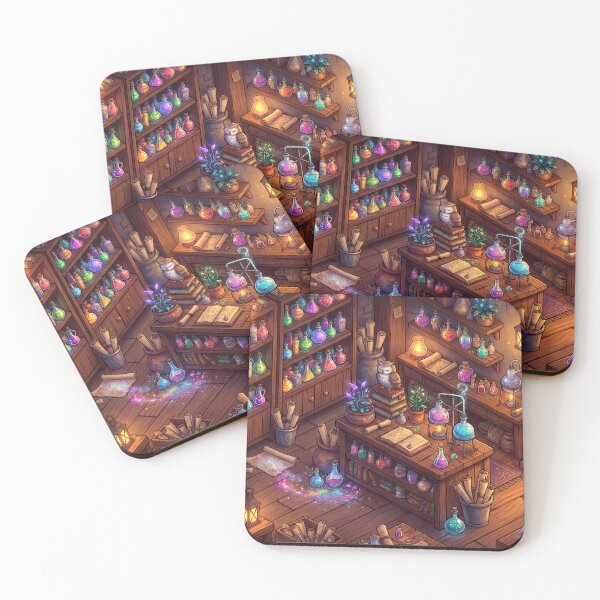 Item preview, The Alchemist's Cozy Workshop - Fantasy Puzzle designed and sold by PeyotePuzzles.
