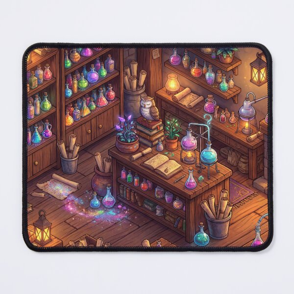 Item preview, The Alchemist's Cozy Workshop - Fantasy Puzzle designed and sold by PeyotePuzzles.
