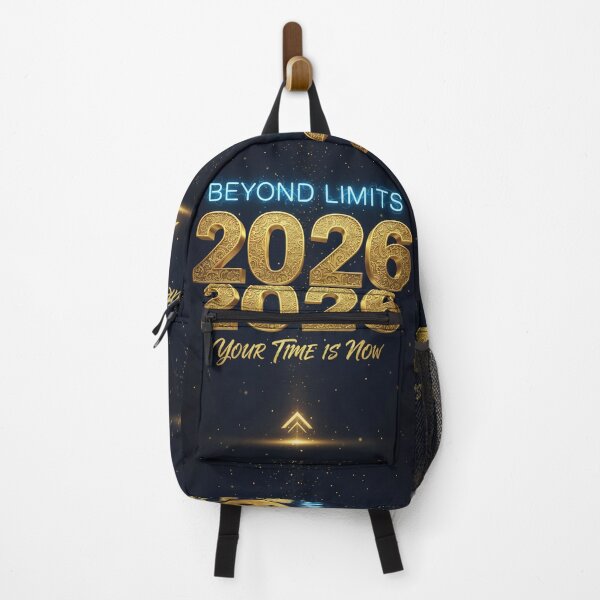 Item preview, 2026 Beyond Limits - Motivational Gold & Neon Design designed and sold by JanRizz.