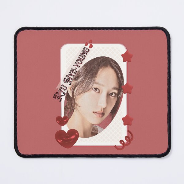 Item preview, Ryu Hye-young (류혜영) Korean actress South Korean celebrity K-drama star Korean film illustration Red Aesthetic Collage Design designed and sold by AJUNICE STUDIO.
