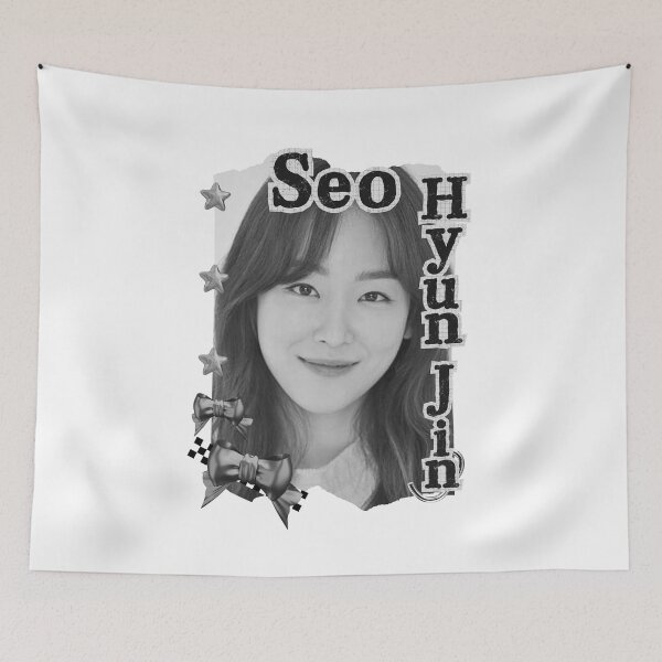 Item preview, Seo Hyun-jin (서현진) Korean actress South Korean celebrity K-drama star Korean film n Black and White Collage Digital Art Portrait designed and sold by AJUNICE STUDIO.