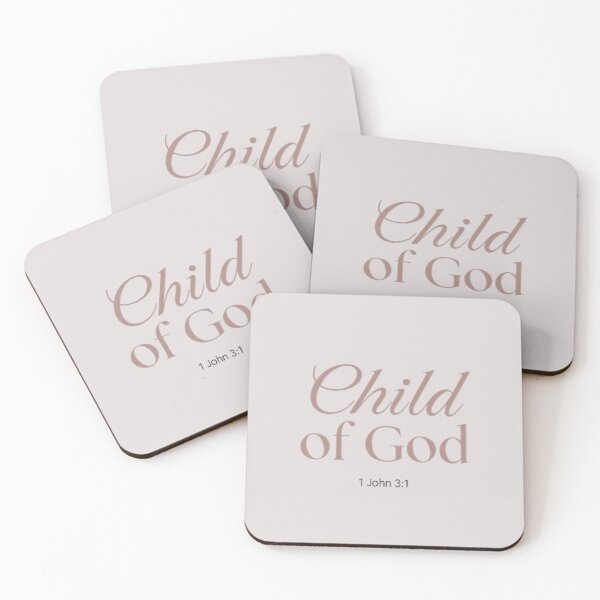 Item preview, Child of God Christian Design, 1 John 3:1 Bible Verse designed and sold by MyTshirtArt.