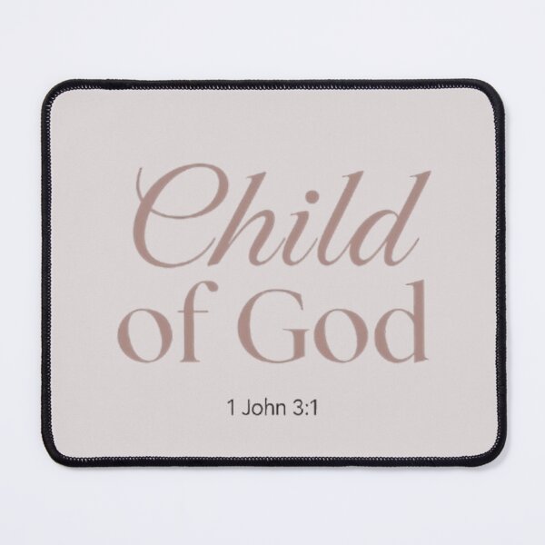 Item preview, Child of God Christian Design, 1 John 3:1 Bible Verse designed and sold by MyTshirtArt.