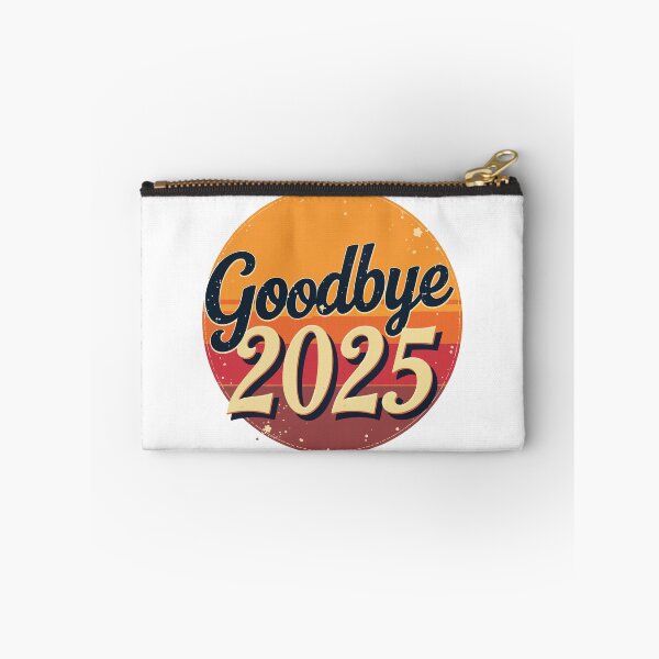 Item preview, Goodbye 2025 Retro Sunset New Year T-Shirt Design designed and sold by Design-Pro-21.