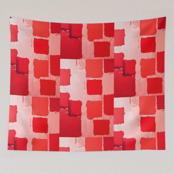 Item preview, abstract red painting pattern designed and sold by FRH Design ⭐⭐⭐⭐⭐.