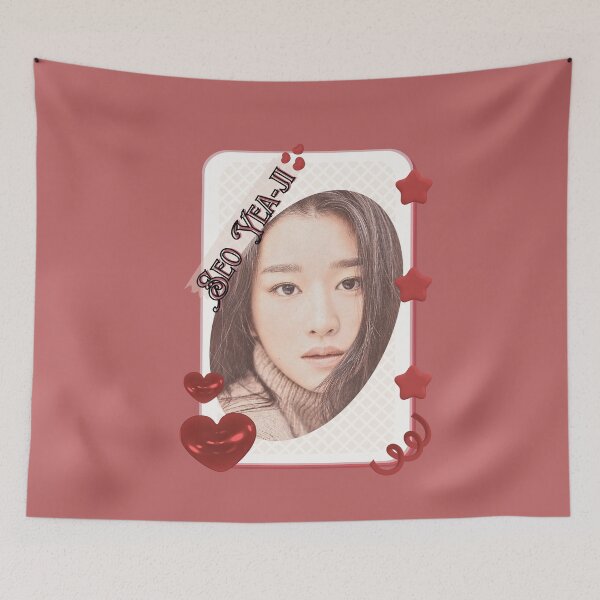 Item preview, Seo Yea-ji (서예지) Korean actress South Korean celebrity K-drama star Korean film  illustration Red Aesthetic Collage Design designed and sold by AJUNICE STUDIO.