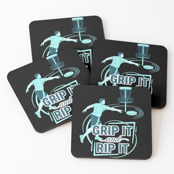 Item preview, Grip It And Rip It Disc Golf Disc Golfer Flying designed and sold by LuminOrb.