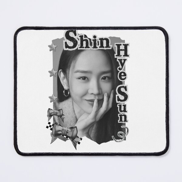 Item preview, Shin Hye-sun (신혜선) Korean actress South Korean celebrity K-drama star Korean film n Black and White Collage Digital Art Portrait designed and sold by AJUNICE STUDIO.
