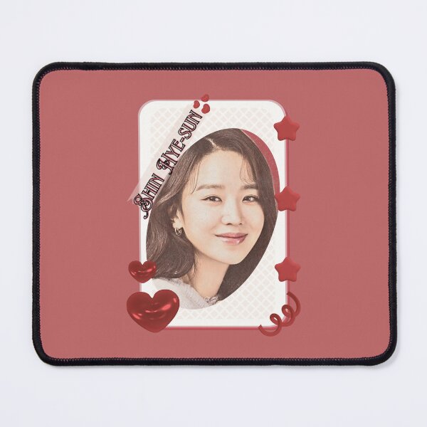 Item preview, Shin Hye-sun (신혜선) Korean actress South Korean celebrity K-drama star Korean film illustration Red Aesthetic Collage Design designed and sold by AJUNICE STUDIO.