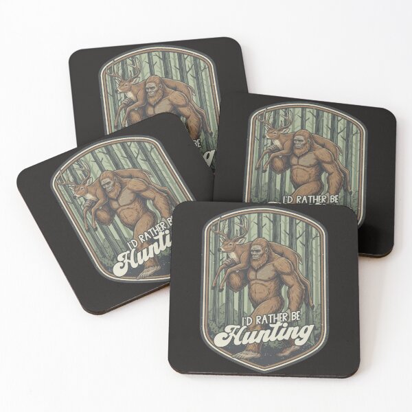 Item preview, I'd Rather Be Hunting Bigfoot Funny Sasquatch Hunter designed and sold by dianadouri.
