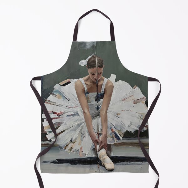 Item preview, Ballerina Tying Pointe Shoes designed and sold by lautir.