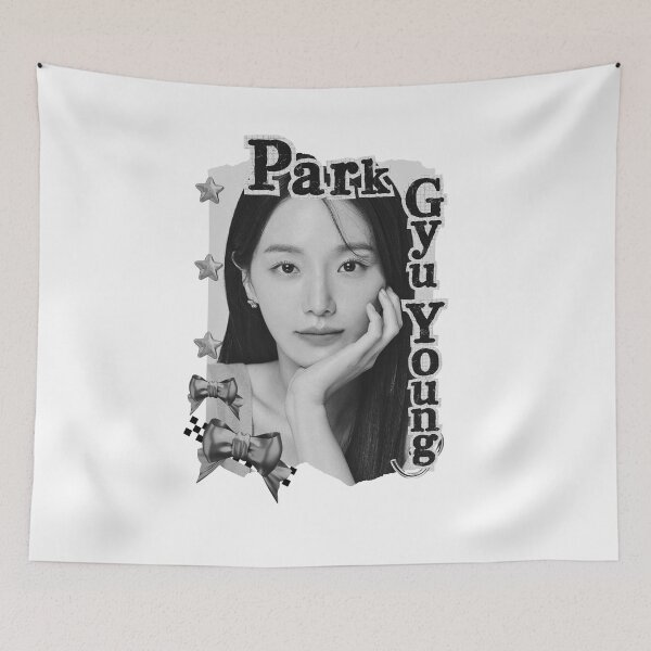 Item preview, Park Gyu-young (박규영) Korean actress South Korean celebrity K-drama star Korean film n Black and White Collage Digital Art Portrait designed and sold by AJUNICE STUDIO.