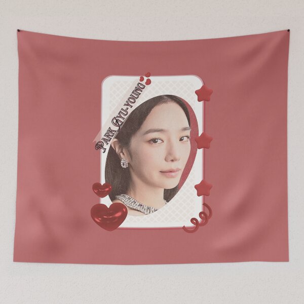 Item preview, Park Gyu-young (박규영) Korean actress South Korean celebrity K-drama star Korean film  illustration Red Aesthetic Collage Design designed and sold by AJUNICE STUDIO.