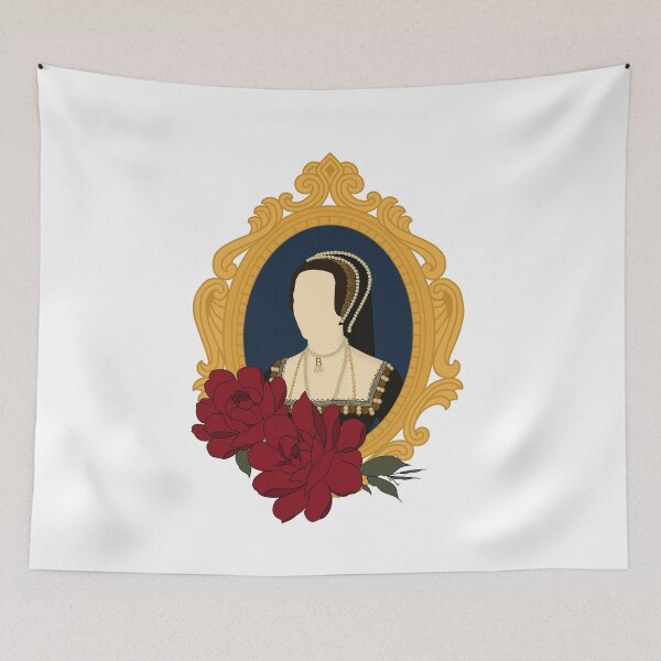Item preview, Queen Tudor Anne Boleyn Golden Frame designed and sold by FreeOrca.