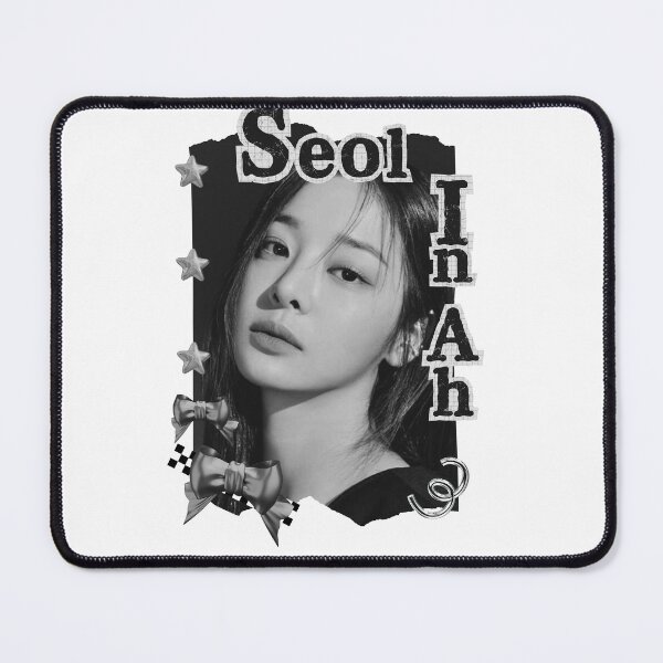 Item preview, Seol In-ah (설인아) Korean actress South Korean celebrity K-drama star Korean film n Black and White Collage Digital Art Portrait designed and sold by AJUNICE STUDIO.