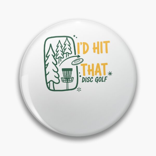 Item preview, Id Hit That Disc Golf Funny Disc Golfer Scene designed and sold by LuminOrb.