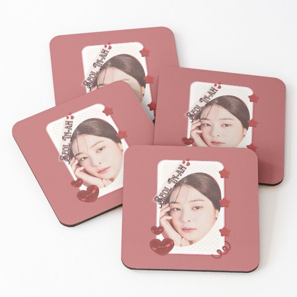 Item preview, Seol In-ah (설인아) Korean actress South Korean celebrity K-drama star Korean film  illustration Red Aesthetic Collage Design designed and sold by AJUNICE STUDIO.