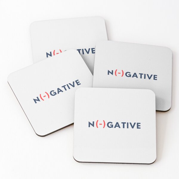 Item preview, NEGATIVE – Minimalist Typography Statement Design designed and sold by gurugotro.