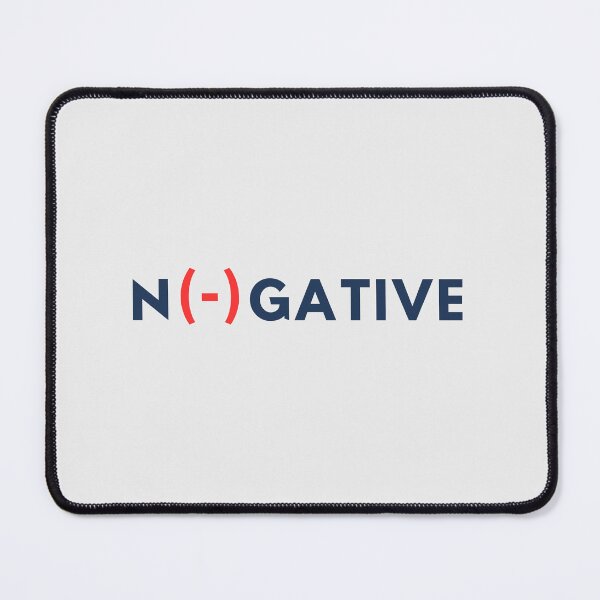 Item preview, NEGATIVE – Minimalist Typography Statement Design designed and sold by gurugotro.