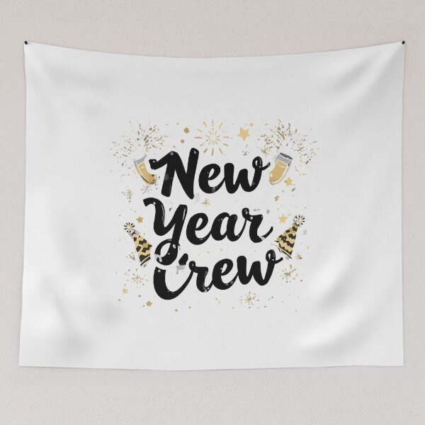 Item preview, New Year Crew | Matching Party T‑Shirt for Friends, Family & Celebration 2025 designed and sold by GAIDREDA.
