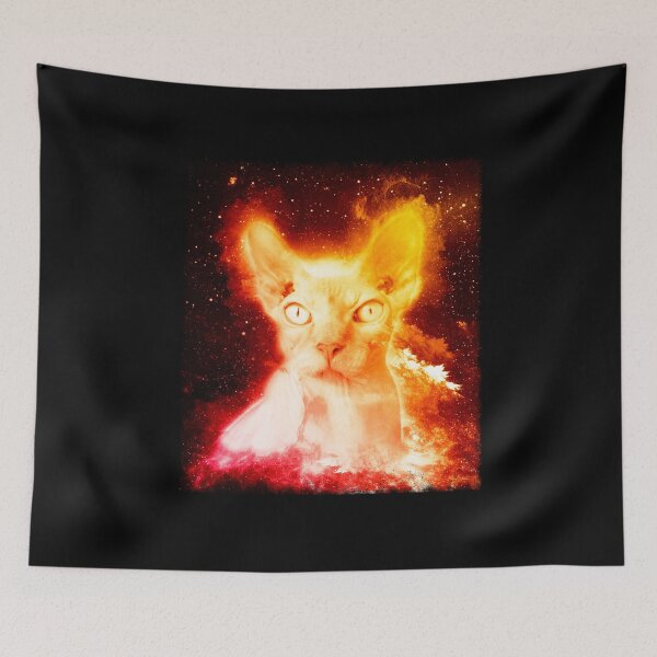 Item preview, Hairless Cat Shirt Galaxy Sphynx Cat Space T Shirt designed and sold by cgocgy.