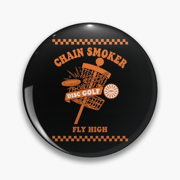 Item preview, Chain Smoker Disc Golf Fly High Design designed and sold by LuminOrb.