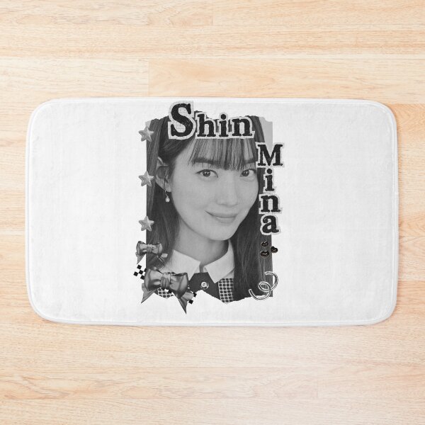 Item preview, Shin Min-a (신민아) Korean actress South Korean celebrity K-drama star Korean film n Black and White Collage Digital Art Portrait designed and sold by AJUNICE STUDIO.