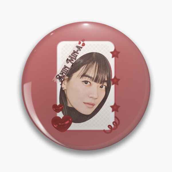 Item preview, Shin Min-a (신민아) Korean actress South Korean celebrity K-drama star Korean film illustration Red Aesthetic Collage Design designed and sold by AJUNICE STUDIO.