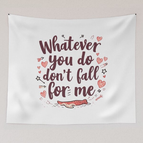 Item preview, Whatever You Do Don't Fall for Me | Funny Flirty T-Shirt for Valentine’s Day & Dating Humor designed and sold by GAIDREDA.