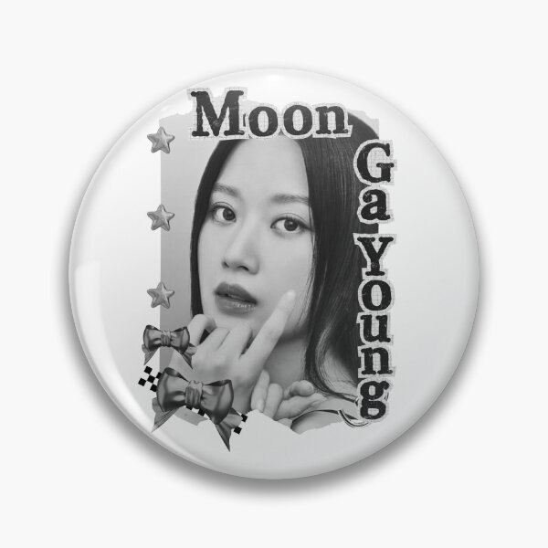 Item preview, Moon Ga-young Korean actress South Korean celebrity K-drama star Korean film n Black and White Collage Digital Art Portrait designed and sold by AJUNICE STUDIO.