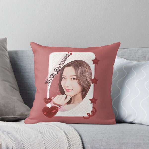 Item preview, Moon Ga-young Korean actress South Korean celebrity K-drama star Korean film  illustration Red Aesthetic Collage Design designed and sold by AJUNICE STUDIO.