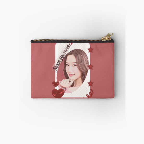 Item preview, Moon Ga-young Korean actress South Korean celebrity K-drama star Korean film  illustration Red Aesthetic Collage Design designed and sold by AJUNICE STUDIO.