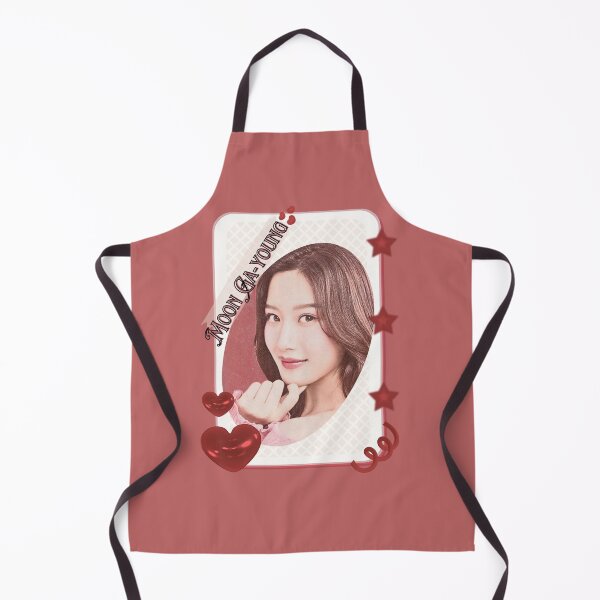 Item preview, Moon Ga-young Korean actress South Korean celebrity K-drama star Korean film illustration Red Aesthetic Collage Design designed and sold by AJUNICE STUDIO.