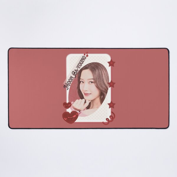 Item preview, Moon Ga-young Korean actress South Korean celebrity K-drama star Korean film  illustration Red Aesthetic Collage Design designed and sold by AJUNICE STUDIO.