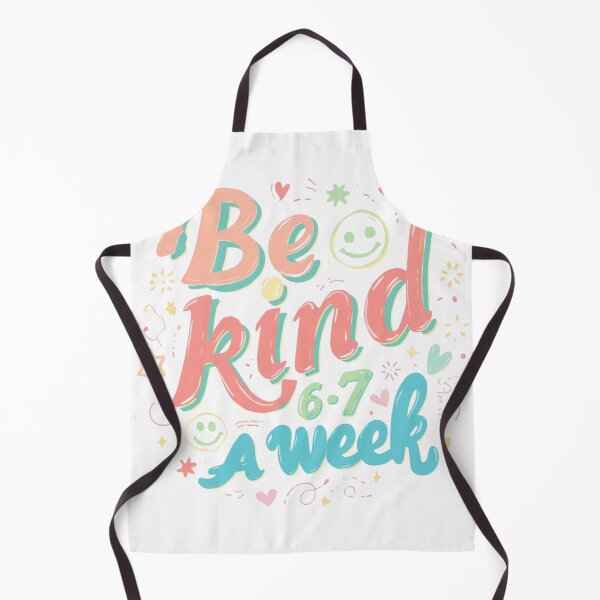 Item preview, Be Kind 6-7 Days A Week | Funny Positive Quote T-Shirt for Everyday Motivation designed and sold by GAIDREDA.
