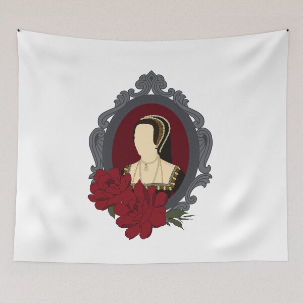 Item preview, Queen Tudor Anne Boleyn Silver Frame designed and sold by FreeOrca.
