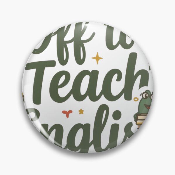 Item preview, Off to Teach English | Funny Teacher T‑Shirt for ESL, Language Teachers & Educators designed and sold by GAIDREDA.