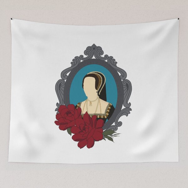 Item preview, Queen Tudor Anne Boleyn Silver Frame designed and sold by FreeOrca.