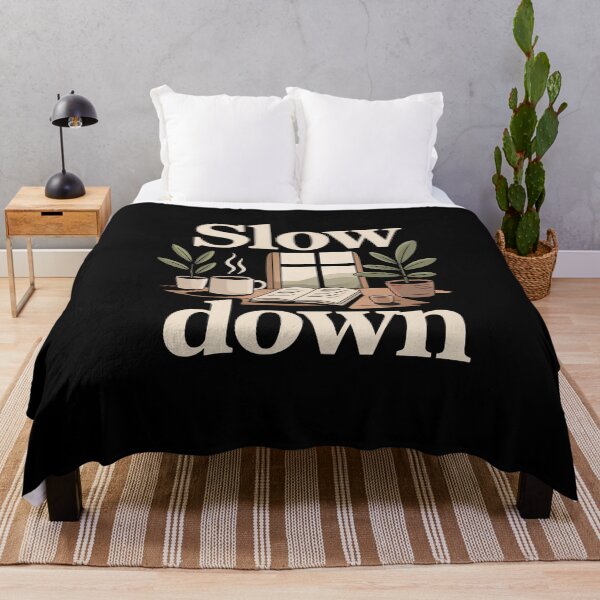 Item preview, Slow Down Simple Living designed and sold by MooonTees.