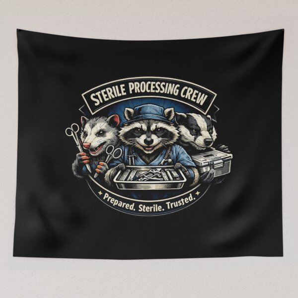 Item preview, Sterile Processing Crew Team Design designed and sold by Meandmyshop.