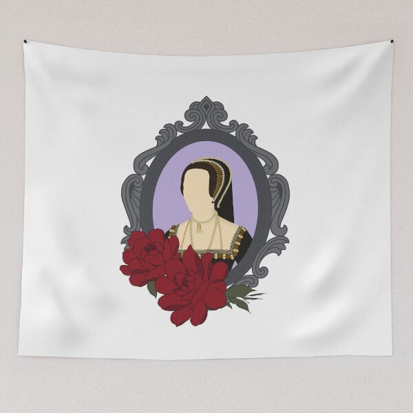 Item preview, Queen Tudor Anne Boleyn Silver Frame designed and sold by FreeOrca.